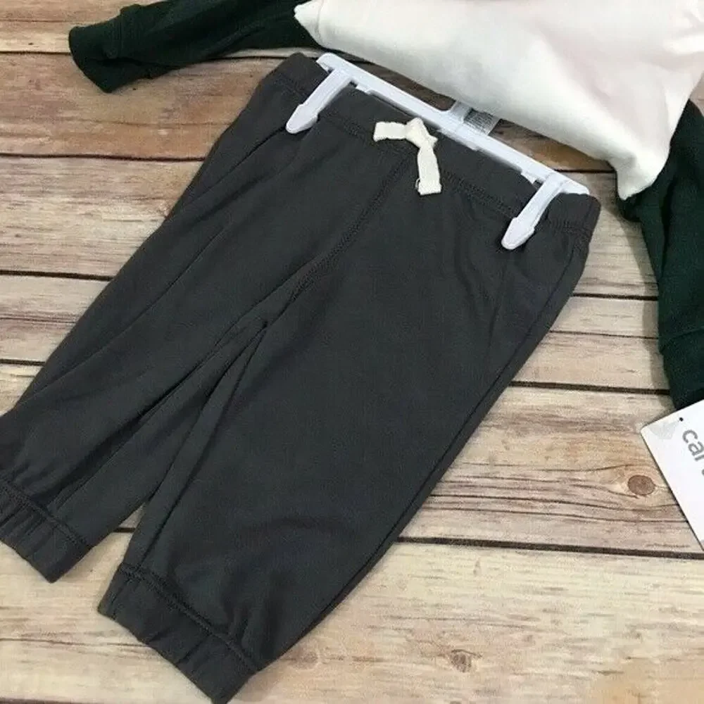 Carter's 2 Piece Bodysuit and Pants Outfit Big Time Cutie Outfit 3‎ Mo NEW